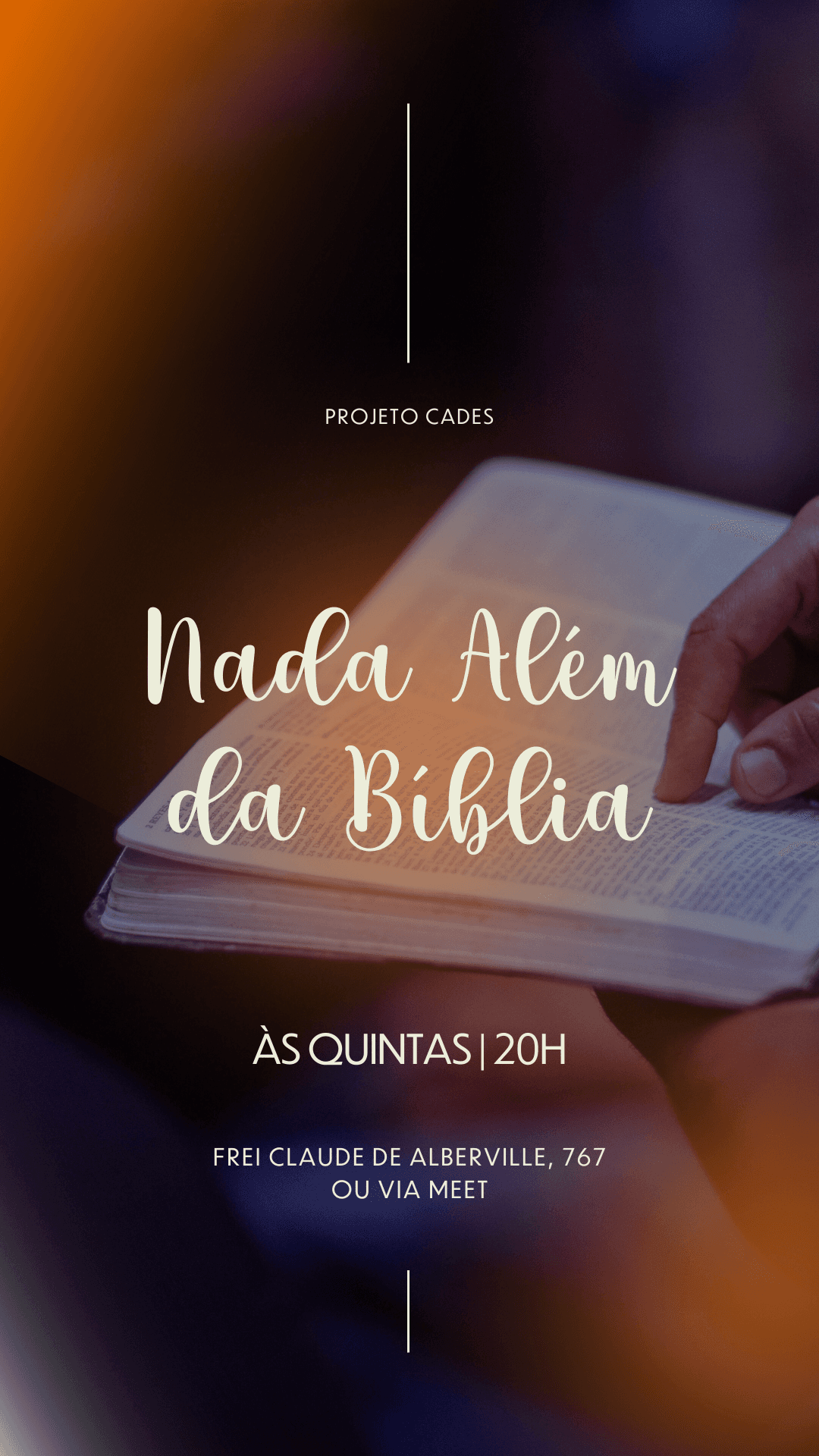 Nada Além da Biblia